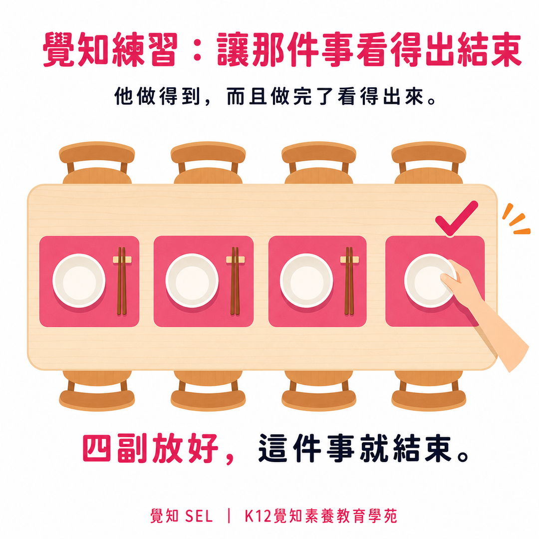 覺知練習：讓那件事看得出結束